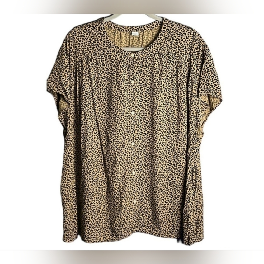 Leopard Print blouse xxl